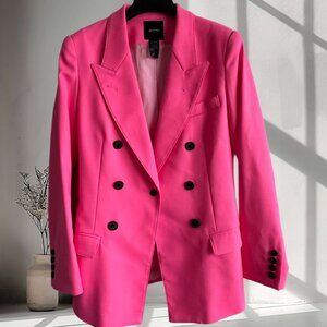 Smythe Not a DB Pagoda Blazer Neon Pink